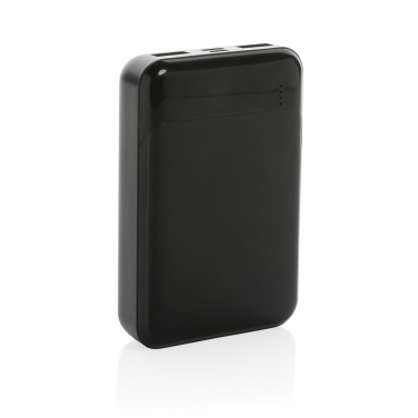 Logo trade promotional merchandise photo of: RCS standard recycled plastic 10.000 mAh powerbank