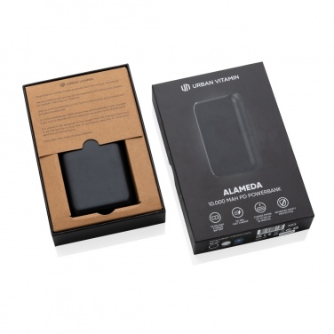 Logotrade promotional giveaways photo of: Urban Vitamin Alameda 10.000 mAh 18W PD powerbank