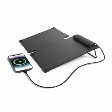 Logo trade promotional gifts image of: Solarpulse rplastic portable Solar panel 10W