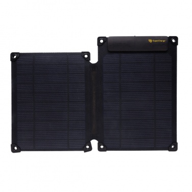 Logo trade promotional items image of: Solarpulse rplastic portable Solar panel 10W