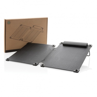 Logo trade promotional gift photo of: Solarpulse rplastic portable Solar panel 10W