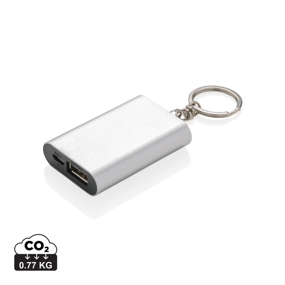 Logotrade promotional product image of: 1.000 mAh keychain powerbank