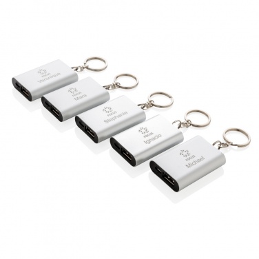 Logo trade promotional gift photo of: 1.000 mAh keychain powerbank