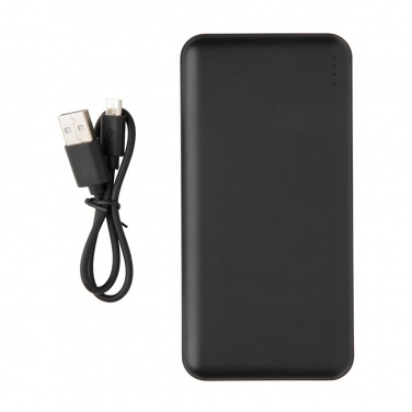 Logo trade promotional merchandise image of: High Density 10.000 mAh Pocket Powerbank