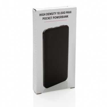 Logotrade promotional gift image of: High Density 10.000 mAh Pocket Powerbank