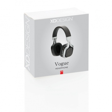 Logo trade promotional gifts image of: Vogue Headphone