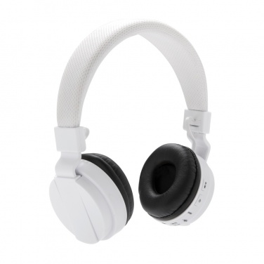 Logo trade promotional merchandise photo of: Foldable wireless headphone