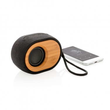 Logo trade corporate gift photo of: Bamboo X  speaker