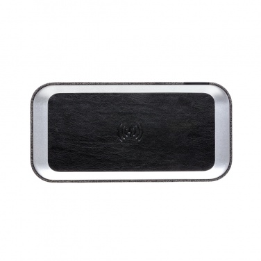 Logo trade promotional merchandise picture of: Vogue wireless charging speaker