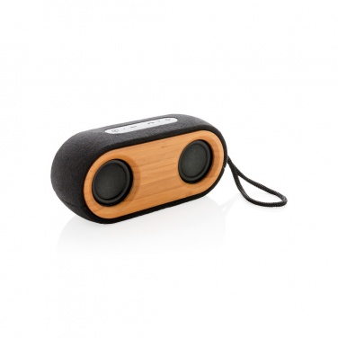 Logotrade advertising product image of: Bamboo X double speaker