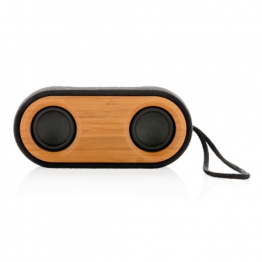 Logotrade promotional merchandise picture of: Bamboo X double speaker