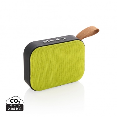 Logo trade promotional giveaway photo of: Fabric trend speaker