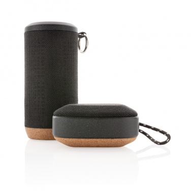 Logo trade promotional product photo of: Baia 10W wireless speaker, cork