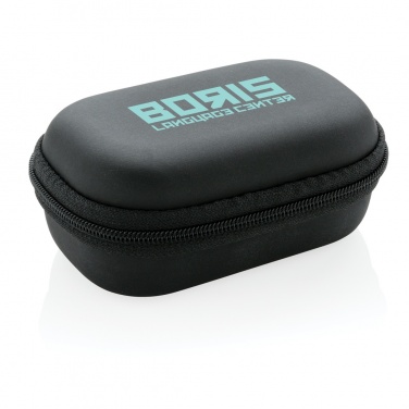 Logo trade promotional giveaway photo of: TWS sport earbuds in charging case