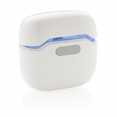 Logo trade promotional merchandise picture of: TWS earbuds in UV-C sterilising charging case