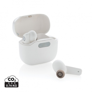 Logo trade corporate gift photo of: TWS earbuds in UV-C sterilising charging case