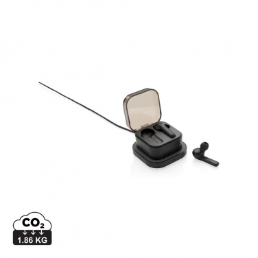 Logotrade promotional merchandise photo of: TWS earbuds in wireless charging case