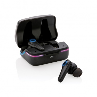 Logo trade promotional giveaways image of: RGB gaming earbuds with ENC