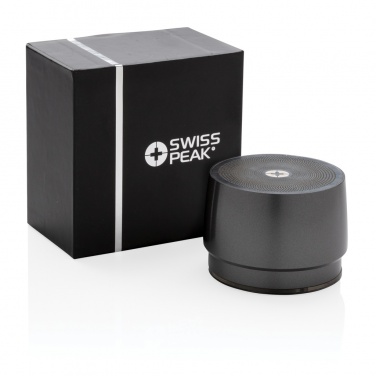 Logotrade promotional gift image of: Swiss peak 5W wireless bass speaker