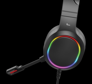 Logo trade promotional gifts picture of: RGB gaming headset