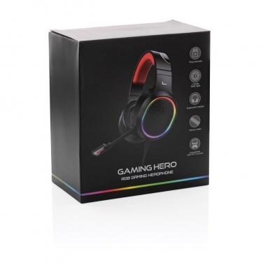 Logotrade promotional item image of: RGB gaming headset