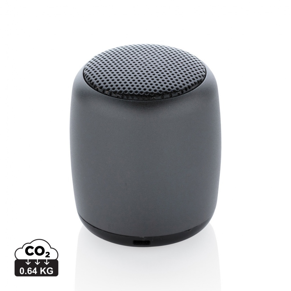 Logotrade corporate gift picture of: Mini aluminium wireless speaker