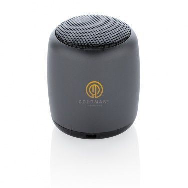 Logotrade promotional item image of: Mini aluminium wireless speaker