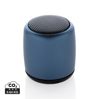 Logotrade advertising product image of: Mini aluminium wireless speaker