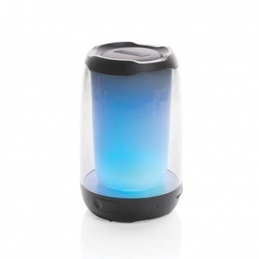 Logotrade promotional item image of: RCS recycled plastic Lightboom 5W speaker