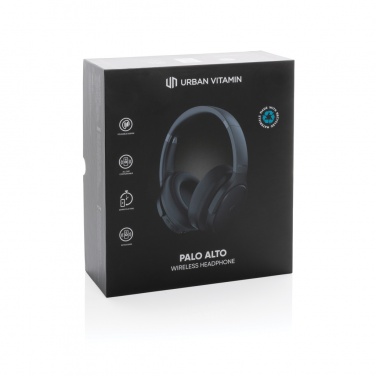 Logo trade promotional products picture of: Urban Vitamin Palo Alto RCS rplastic headphone