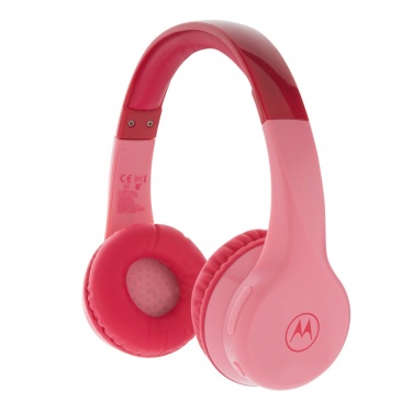 Logo trade corporate gifts image of: Motorola JR 300 kids wireless safety headphone