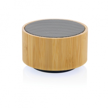 Logotrade advertising products photo of: RCS recycled plastic and bamboo 3W wireless speaker