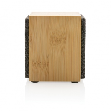 Logotrade advertising product image of: Wynn 5W bamboo wireless speaker