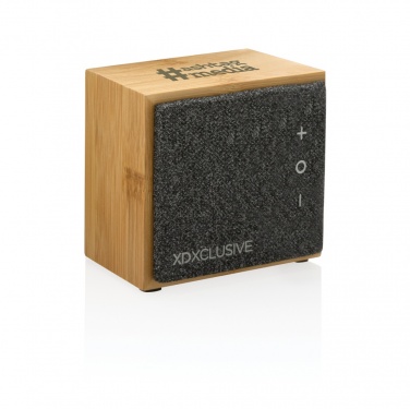 Logo trade promotional items image of: Wynn 5W bamboo wireless speaker