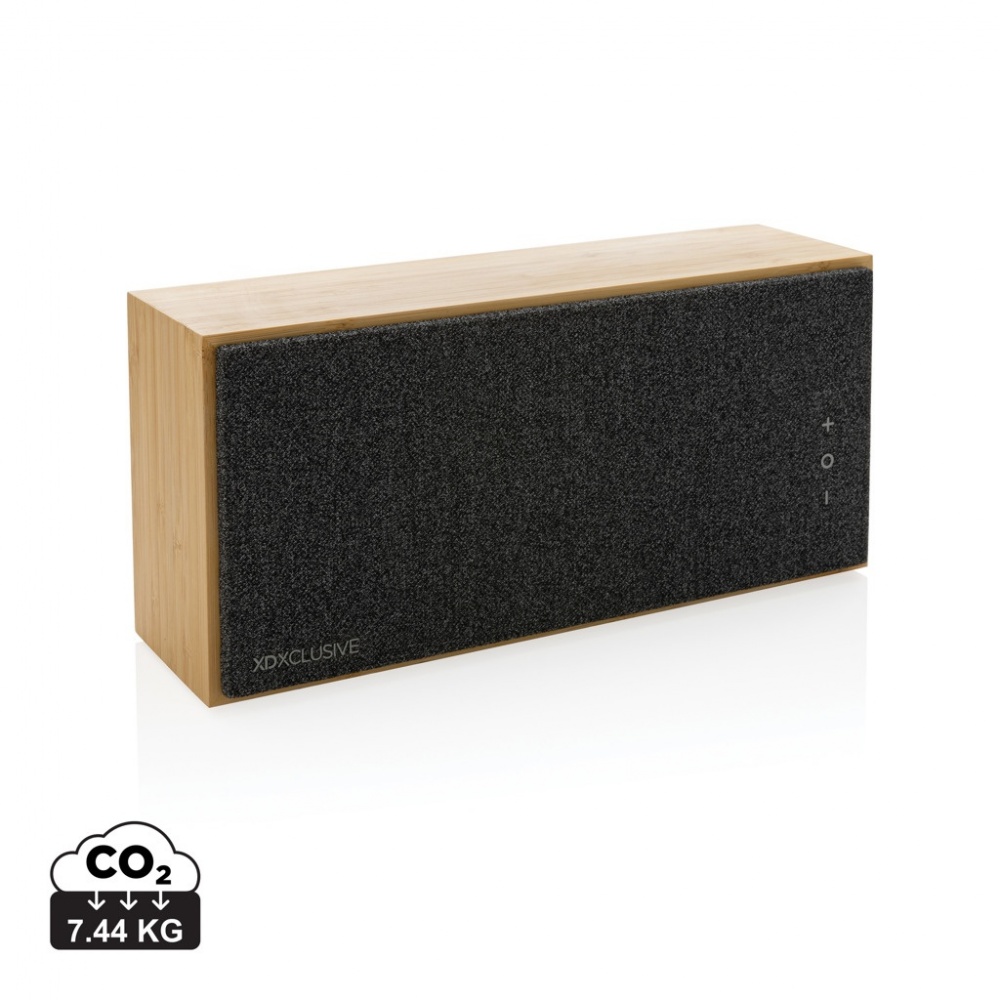 Logotrade corporate gift image of: Wynn 20W bamboo wireless speaker