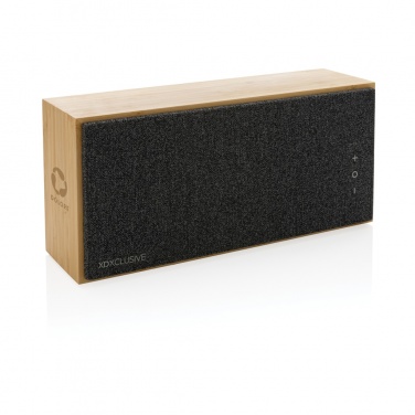 Logotrade promotional product picture of: Wynn 20W bamboo wireless speaker