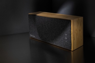 Logo trade promotional items image of: Wynn 20W bamboo wireless speaker