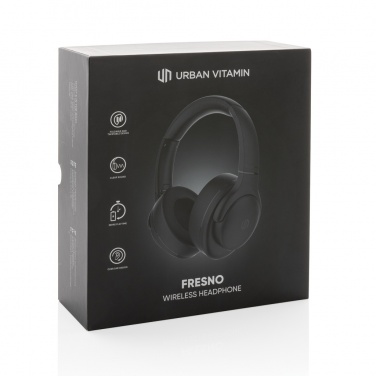 Logotrade promotional giveaway image of: Urban Vitamin Fresno wireless headphone