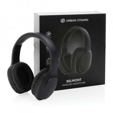 Logo trade promotional merchandise photo of: Urban Vitamin Belmont wireless headphone