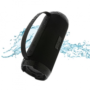 Logo trade corporate gift photo of: RCS recycled plastic Soundboom waterproof 6W speaker