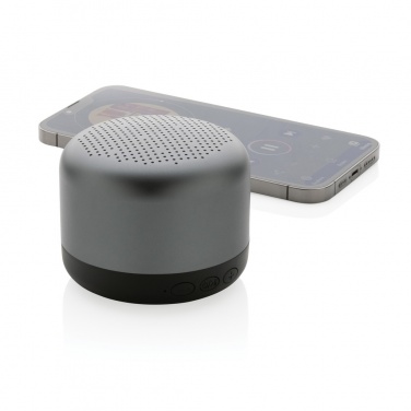 Logo trade promotional giveaways picture of: Terra RCS recycled aluminium 5W wireless speaker