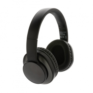 Logo trade promotional giveaways image of: Terra RCS recycled aluminium wireless headphone