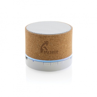 Logo trade promotional product photo of: Cork 3W wireless speaker