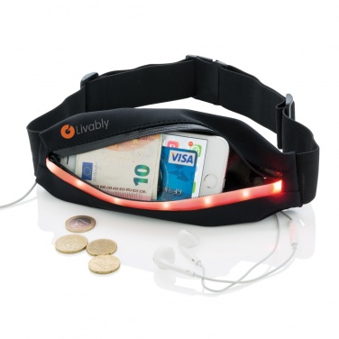 Logotrade promotional item picture of: Running belt with LED