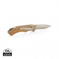 Wooden outdoor knife, brown