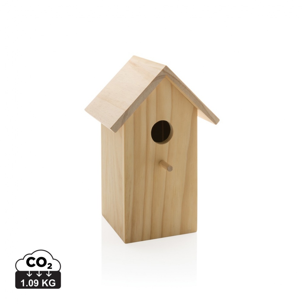 Logotrade promotional gift image of: Wooden birdhouse