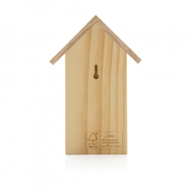 Logotrade promotional gifts photo of: Wooden birdhouse