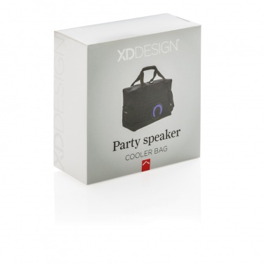 Logo trade promotional gifts image of: Party speaker cooler bag