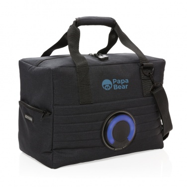 Logo trade promotional items image of: Party speaker cooler bag