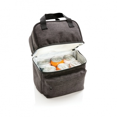 Logotrade promotional gift image of: Cooler bag with 2 insulated compartments